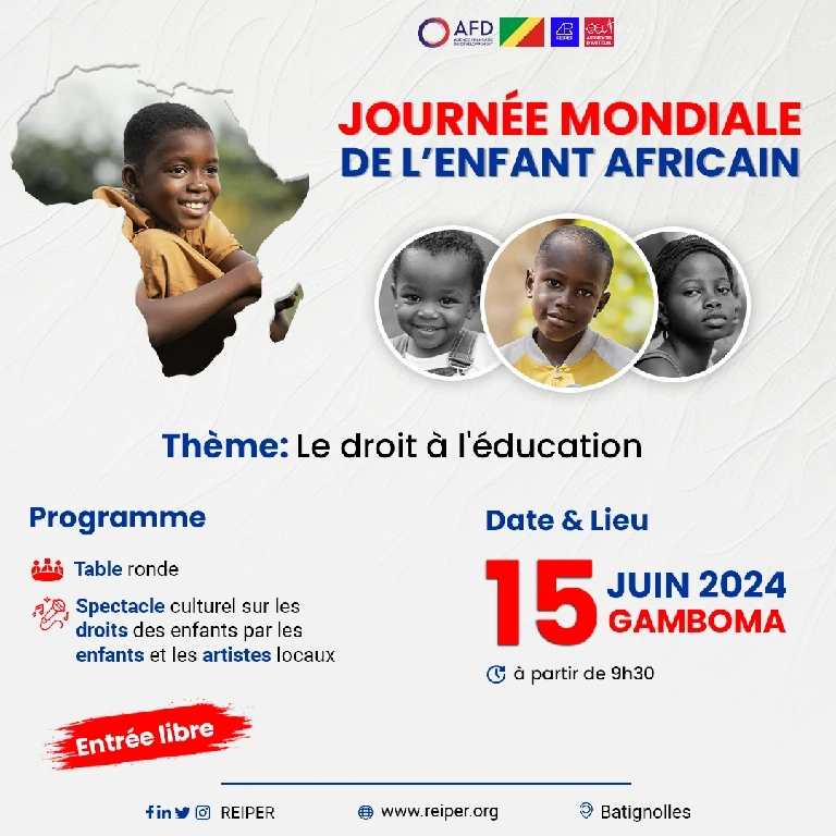 Célébration de la Journée de l'enfant africain à Gamboma : Le droit à l'éducation au cœur des discussions et des festivités